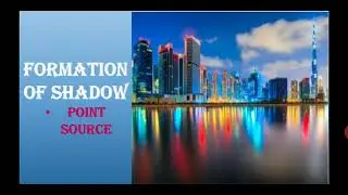Formation of Shadow by Point Source
