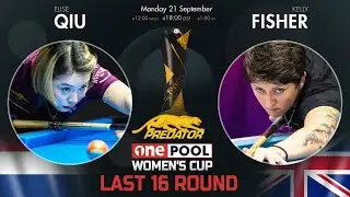 Kelly FISHER VS Elise QIU (2020) | Predator One Pool Women’s Cup