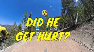 He Crashed At Lee Canyon Is He Ok? | BigMuscleGains