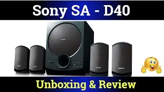 Sony SA - D40 Multimedia Speaker Unboxing & Review | Sony Home Theater Unboxing | by My Technology.