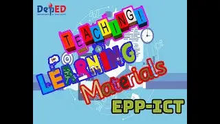 Entrepreneurship and ICT (EPP-ICT) - Learning Material