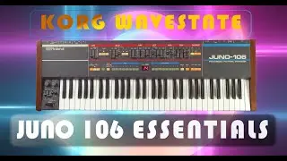 Korg WaveState - June 06 Essentials SoundSet (Part 2 of Analog Synth Essentials Collection)