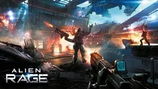Alien Rage. Геймплей. Один из боссов игры