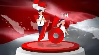 Video Ucapan HUT RI Tahun 2023 Dirgahayu kr 78 Indonesia   Download Template Powerpoint