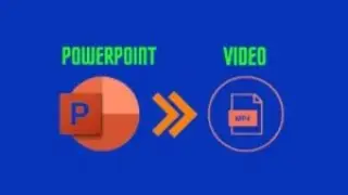 PPT TO a Video |How can you convert a ppt to a Video | Making video from a PowerPoint Presentation
