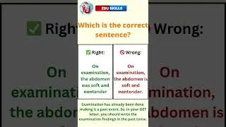 Edu Skills OET | Correct Usage of Tense in OET Writing| Boost Your Score:OET Made Easy
