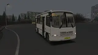 Тест тюменской перекраски для ПАЗ-3203 | Чистогорск 0.9.4 | OMSI 2
