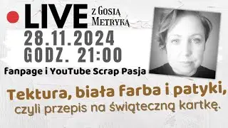Kartka z dodatkiem tektury, farby i patyków