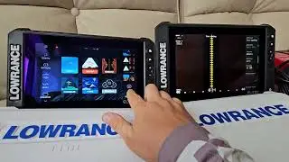 Lowrance Elite FS9 + Lowrance Elite FS10. Synchronous operation on one sensor.