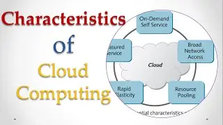 Characteristics of Cloud Computing