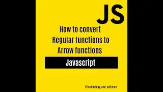 how to convert normal functions to arrow functions