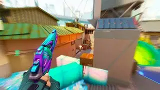 Valorant But it's 0% Recoil Crosshair