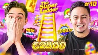 INSANE BONUSHUNT! - THE SUPER LADDER #10 - €2900 BONUSHUNT WITH MAX & DYLAN- 18+