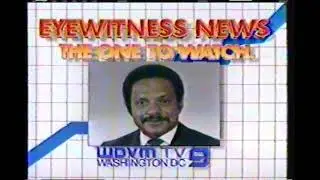 WDVM TV 9 Eyewitness News promo 1984