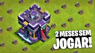 ABANDONEI O CLASH? ENTREI NA MINHA CV15 DEPOIS DE 2 MESES LONGE DO CLASH OF CLANS!