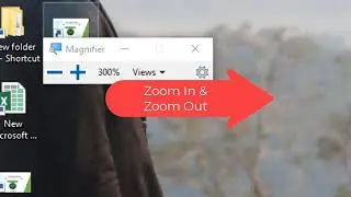 Windows Zoom in and Out|| Windows magnifier|| Windows 10