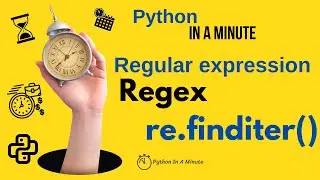 Regex in Python - Find and Iterate Patterns with re.finditer()