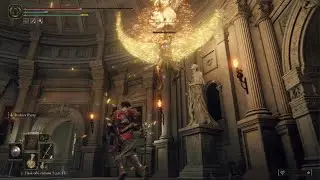 ELDEN RING, Frist crucible Knight, lots of learn-to-parry...