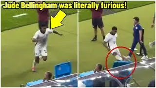 England vs Spain: Jude Bellingham's Furious Reaction to Euro 2024 Loss
