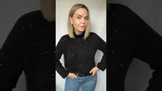 Водолазка из: хлопок/шелк/кашемир+пайетки 3мм #вяжудлявас #вяжуспицами #knitting #вязание