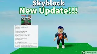 Skyblock New Update!!! Gold, Mobs, And More!!! (Roblox Skyblock) Ep 7