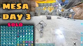 Ark PvP Mesa Raid Day 3 Solo The Hardest 1000 Hours