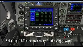How to Enter a Flight Plan in the Garmin 530 ~ X Plane