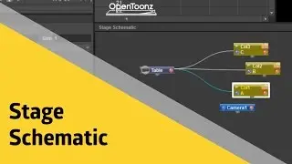 OpenToonz Урок 18 Schematic
