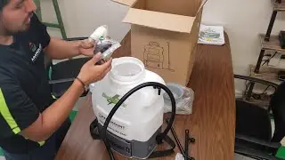 Electrostatic Backpack Sprayer - Getting Started [English]