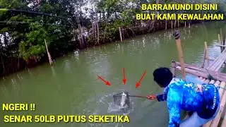 Mancing Kakap Putih Barramundi Di Rumpon Bang Rokhim Mbaru Demak | Mancing Semarang
