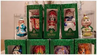 Новый год-круглый год, НЕОБЫКНОВЕННЫЕ елочные игрушки, обзор покупок