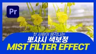 프리미어 프로 뽀샤시한 색보정 강좌 │ 미스트 필터 없이 미스트 필터 효과내기! │ pro mist filter effect in premiere pro