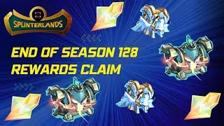 Shorter Season - Splinterlands EOS 128 Chest Rewards Opening