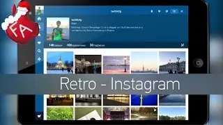 Retro для iPad - Instagram-клиент с Виджетом