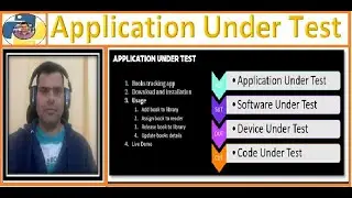 30. Application under test | Test app with pytest | understand app | AUT | SUT | Rajiv