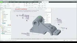 Creo 10 Highlights - Model-Based Definition Overview & Demonstration (Pt 3 of 8)