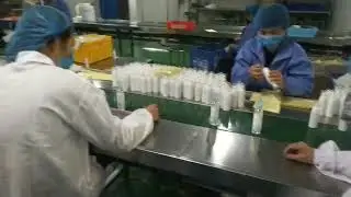 NY-822B  Labeler Machine For Hand Sanitizer Bottle Production Line