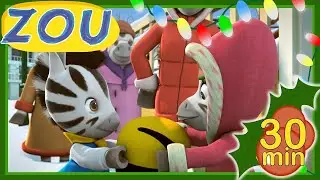 Zou in English  ☃️CHRISTMAS GAMES 🎁 30 min COMPILATION 🌟Cartoons for kids