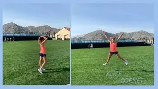 Tennis workout | Tennis drill | Highight Alize Cornet