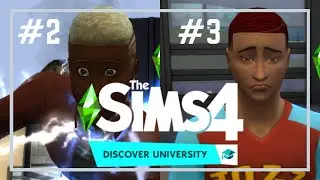 The Sims 4 : Discover University #2 & #3 : IT'S A MESS!!!