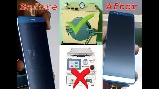 HUAWEI HONOR 9 LITE /TOUCH PROBLEM FIX/TOUCH REPLACE WITH HOMEMADE OCA BUBBLE REMOVER.