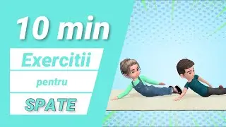 Exercitii pentru SPATE (sport pentru copii)