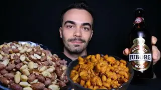 ASMR |🍺BEER & PISTACHIO🥜 MUKBANG
