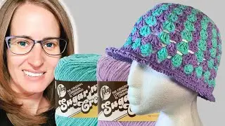 NEW YARN Crochet bucket hat #crochetbuckethat