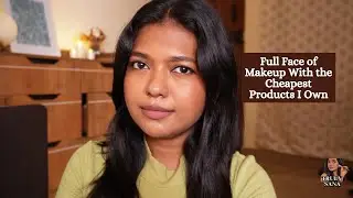 FULL FACE OF *THE CHEAPEST* MAKEUP I OWN | UNDER 250/- ONLY | IN TAMIL |