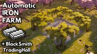 Minecraft IRON FARM Tutorial [1.21] - MINECRAFT TUTORIAL