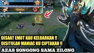 Musuh Ngasih Emot !! Auto Balas Maniac !! - ITEM ZILONG PALING SAKIT 2022 - BUILD ZILONG TERSAKIT