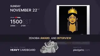 The Zenobia Award discussion w/Morgane Gouyon-Rety Volko Ruhnke