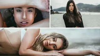 ENSAIO NA PRAIA, LUZ NATURAL, DICAS DE POSE E ACIDENTE COM MODELO!!!