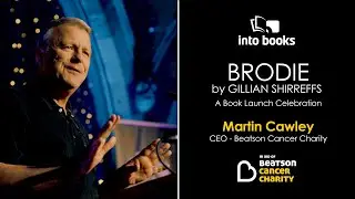 Launch of BRODIE by Gillian Shirreffs - Martin Cawley CEO Beatson Cancer Charity